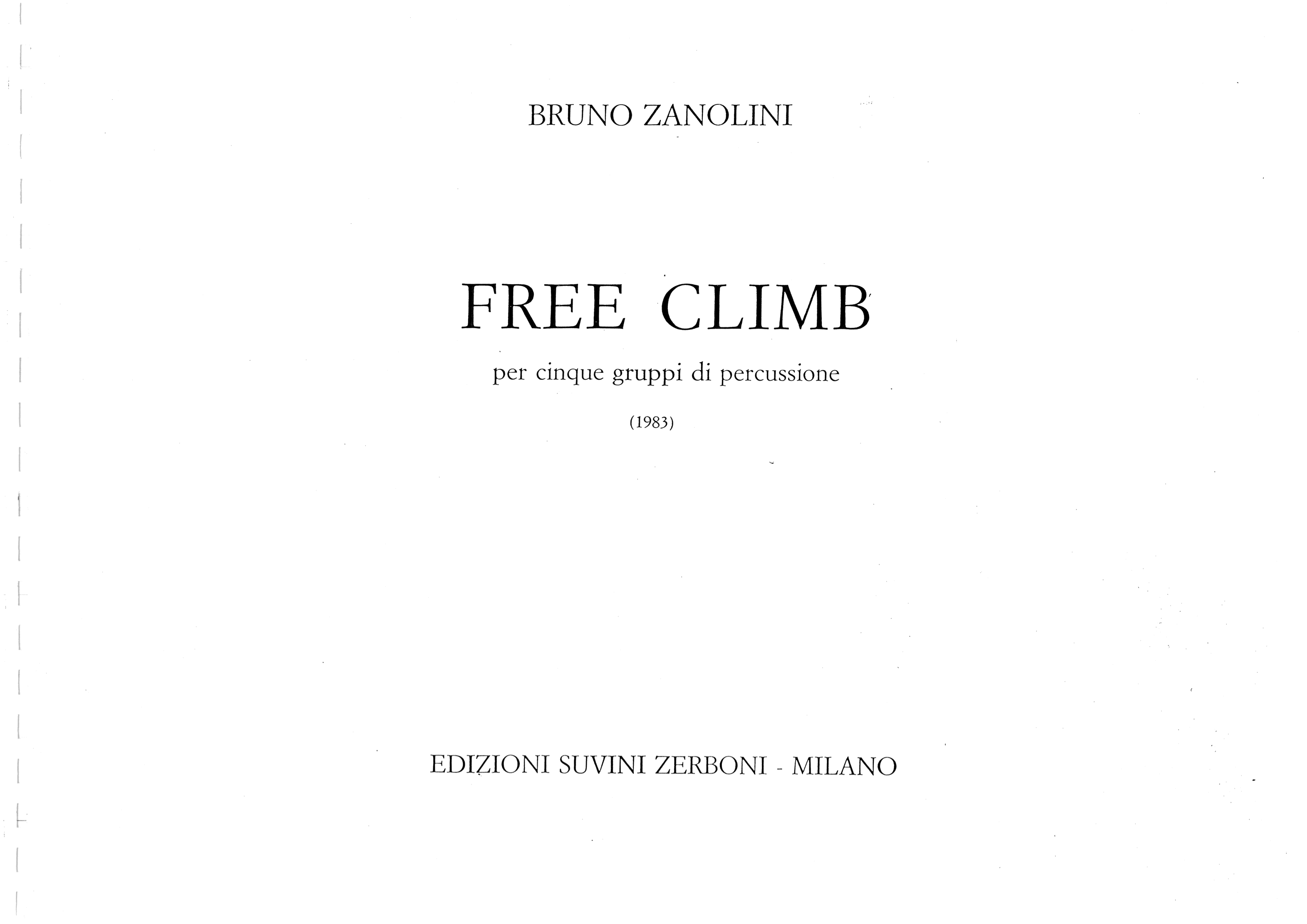 Free climb_Zanolini 1